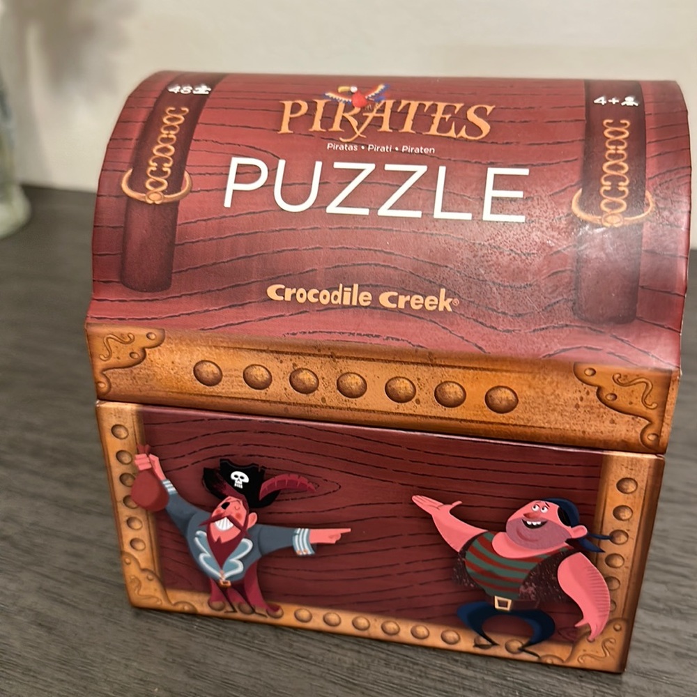Crocodile Creek Pirates 48 PC Puzzle Excellent Condition